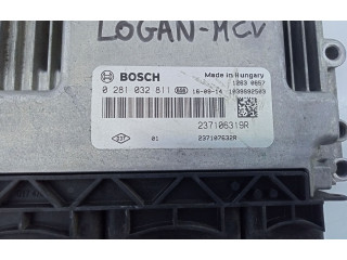 Řídící jednotka 237106319R, 0281032811   Dacia Logan Pick-Up 2016