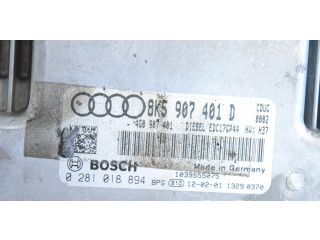 Блок управления двигателя 8K5907401D, 4G0907401   Audi A4 Allroad