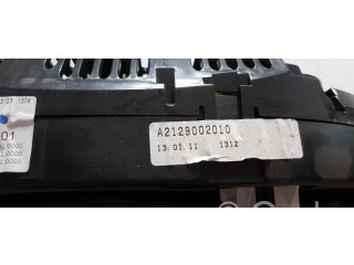 Přístrojová deska  Mercedes-Benz E W212 2012 A2129002010, A2C53257171  