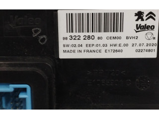 Блок управления 9832228080   Peugeot Expert