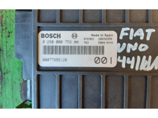 Řídící jednotka 0280000759   Fiat Uno 