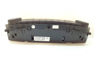 Блок управления климат-контролем 2198303385   Mercedes-Benz CLS C219