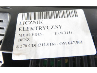 Přístrojová deska  Mercedes-Benz E AMG W211 2002 A2115402311, A2115402311  