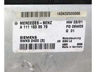 Řídící jednotka A1111533579, 1111533579   Mercedes-Benz C W203 2000