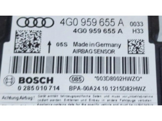 Блок подушек безопасности 4G0959655A, 0285010714   Audi A7 S7 4G