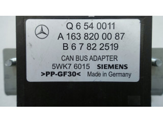 Блок управления A1638200087, A1638200087   Mercedes-Benz ML W163