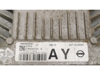 Řídící jednotka 23710JD54D, S180033104A   Nissan Qashqai 2008