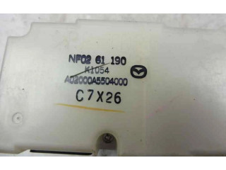 Блок управления климат-контролем NF0261190, A02000A5504000   Mazda MX-5 NC Miata