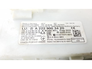 Блок управления A2229003420   Mercedes-Benz EQC
