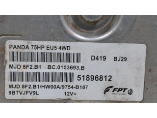 Блок управления двигателя 51896812, BC0103693B   Fiat Panda III