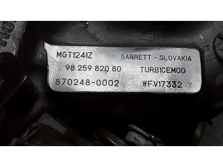  Турбина Citroen C5 Aircross  9825982080         