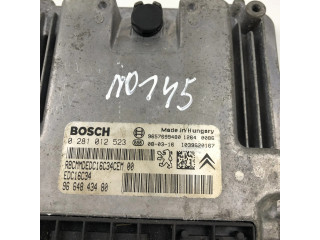 Řídící jednotka 9664843480, 0281012523   Peugeot 207 CC 2008