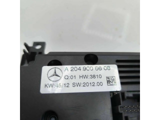 Блок управления климат-контролем A2049006608, SW201200   Mercedes-Benz CLS C218 X218