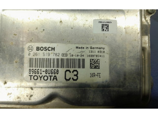 Блок управления двигателем Блок управления 89661-0U660, 89661-0U660   Toyota Yaris