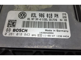 Řídící jednotka 03L906018PN, 0281018843   Volkswagen Beetle A5 2011