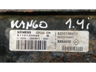 Блок управления двигателя 8200044437, S110130044   Renault Kangoo I