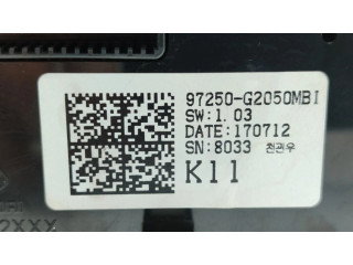 Блок управления климат-контролем 97250G2050MBI   Hyundai Ioniq