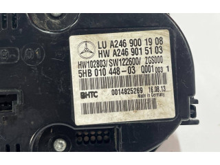 Блок управления климат-контролем A2469001908, 5HB01044803   Mercedes-Benz CLA C117 X117 W117