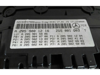 Přístrojová deska  Mercedes-Benz C W205 2015 A2059000416, A2059015106  