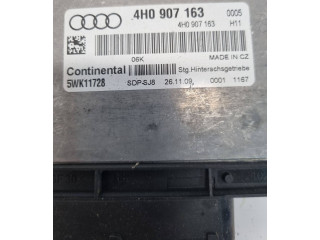 Блок управления редуктора коробки передач (раздатки) 4H0907163, 5WK11728   Audi A8 S8 D4 4H
