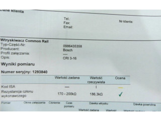 Vstřikovač 0986435358, IMPRK1293840   Volkswagen Touareg I     