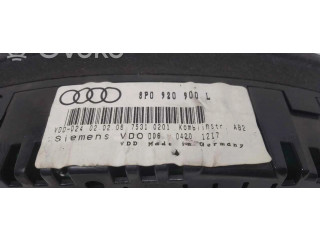 Панель приборов 8P0920900L   Audi A3 S3 8L       