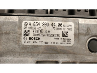 Řídící jednotka A6549004400, 0281034753   Mercedes-Benz C W205 2019