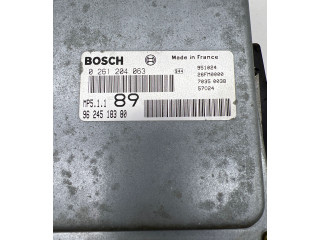 Řídící jednotka 9624518380, 0261204063   Peugeot 406 1998