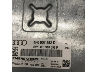 Блок управления двигателя 4F0907552D, 4F0910552P   Audi A6 S6 C6 4F