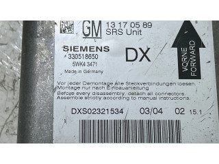 Блок подушек безопасности 330518650, 5WK43471   Opel Vectra C