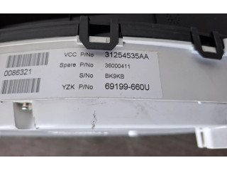 Přístrojová deska  Volvo XC70 2010 31254535, 31254535AA  