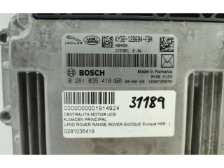 Řídící jednotka 0281035418   Land Rover Range Rover Evoque L551 2020