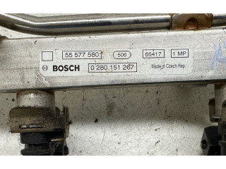 Vstřikovací lišta 55577580, 0280151267   Opel Meriva B     