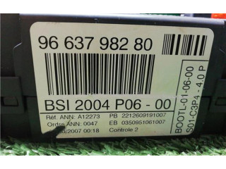   Pojistková skříňka BSI2004, 9663798280   Peugeot 207 2007