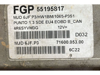 Řídící jednotka 55195817, 55195817   Fiat Punto (188) 2005