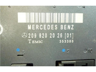 Блок управления 2098202026, 353386   Mercedes-Benz CLK A209 C209