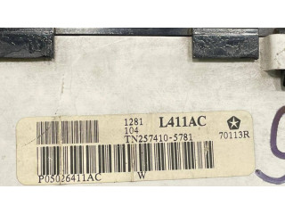 Панель приборов P05026411AC, L411AC   Chrysler 300M       
