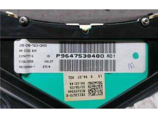 Přístrojová deska  Peugeot 307 2005 P9647538480, P9647538480  
