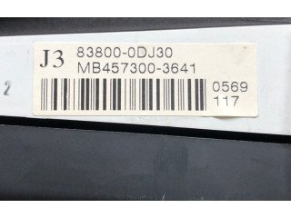 Přístrojová deska  Toyota Yaris 2008 83800-0DJ30  