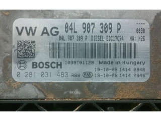 Поршень Блок управления двигателем ECU  0281031483  Seat Leon (5F)  