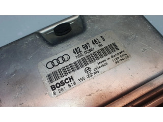 Блок управления двигателя 4B2907401D, 0281010395   Audi A6 S6 C5 4B