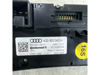 Блок управления климат-контролем 4G0820043H, A2C53400296   Audi A7 S7 4G