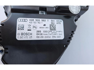 Přístrojová deska  Audi A6 C7 2018 4G8920982T  