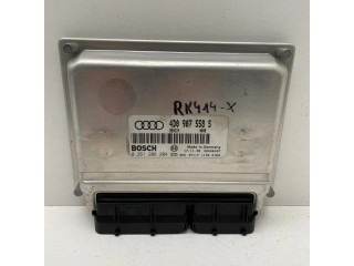 Блок управления двигателем Блок управления 4D0907558S, 0261206204   Audi A6 S6 C5 4B