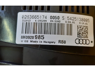 Панель приборов 8H0920985, 8H0920985   Audi RS4 B7       