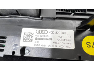 Блок управления климат-контролем 4G0820043L, A2C53400311   Audi A7 S7 4G