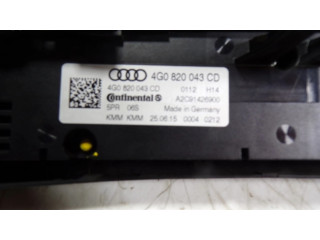 Блок управления климат-контролем 4G0820043CD5PR, 4G0820043CD   Audi A7 S7 4G