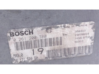 Řídící jednotka 9617150080, 0261200780   Peugeot 106 1995