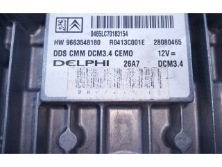 Řídící jednotka 9663548180, E3-B2-49-2   Peugeot 407 2007