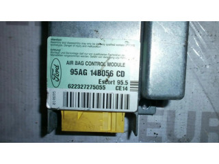 Блок подушек безопасности 95AG14B056CD, 68HC11E9   Ford Escort